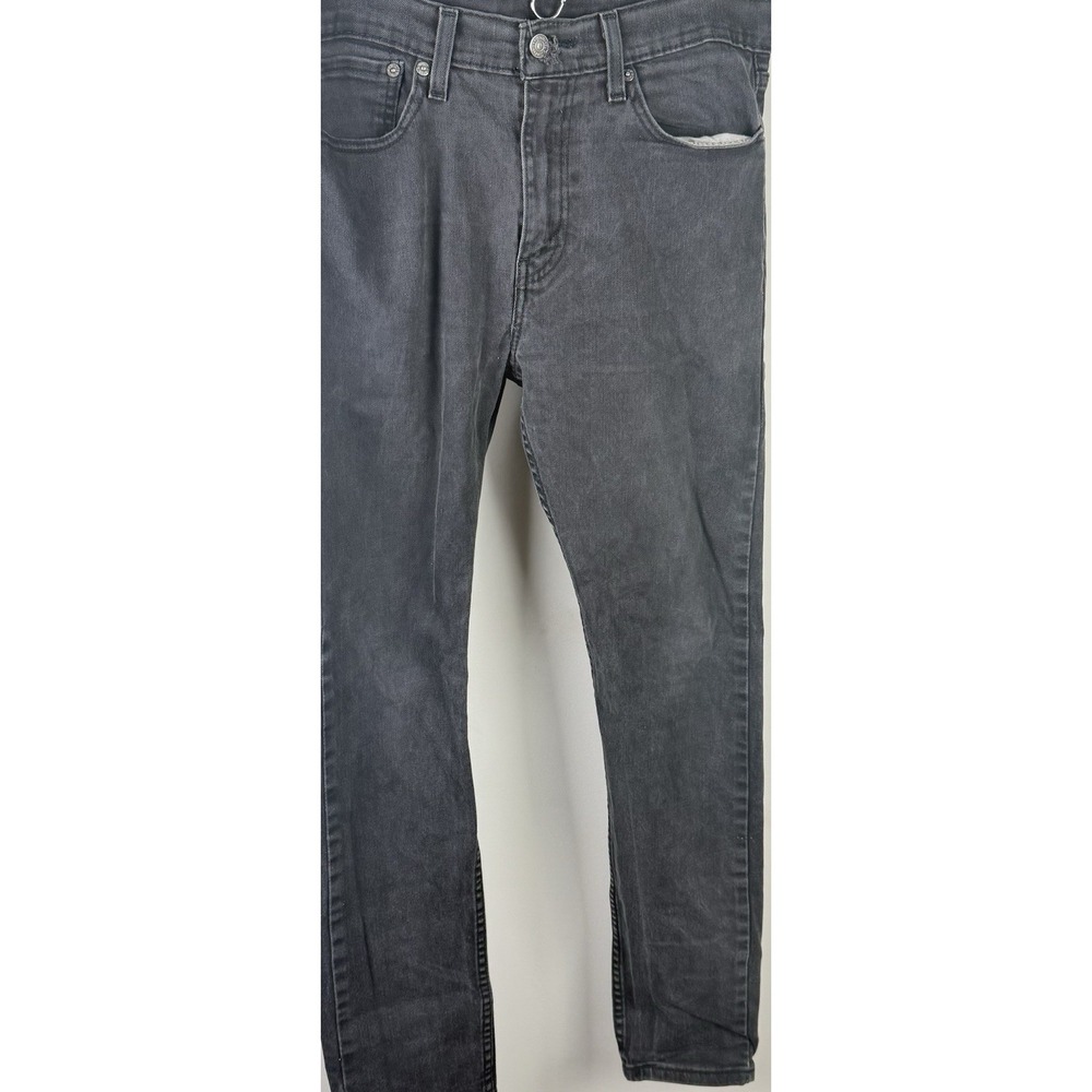 Levis 510 Mens 32x32 Gray Skinny Jeans Waterless Stretch‎ Denim